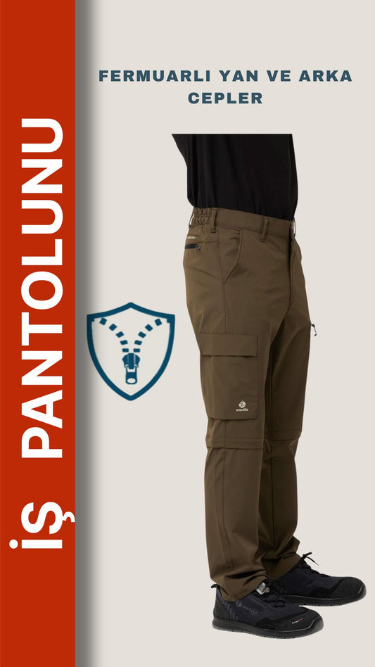 Armadillo Erciyes Outdoor Kahverengi Pantolon – Su İtici, Nefes Alabilir ve Esnek Yapı