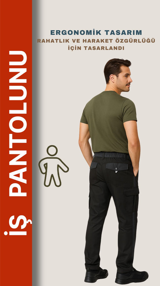 Selçuklu Plus Armadillo İnula İş Pantolonu Antrasit Gri – Şık ve Fonksiyonel İş Giyimi