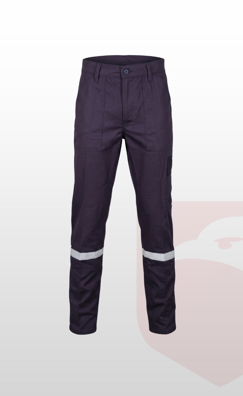 16/12 Gabardin Likralı Yazlık Tek Reflektörlü İşçi Pantolonu