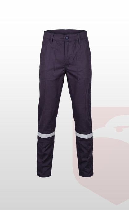 16/12 Gabardin Likralı Yazlık Tek Reflektörlü İşçi Pantolonu
