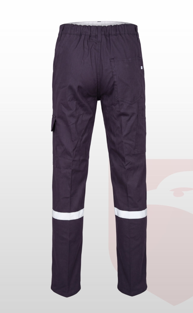 16/12 Gabardin Likralı Yazlık Tek Reflektörlü İşçi Pantolonu