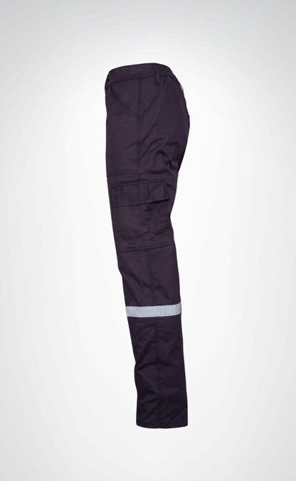 16/12 Gabardin Likralı Yazlık Tek Reflektörlü İşçi Pantolonu