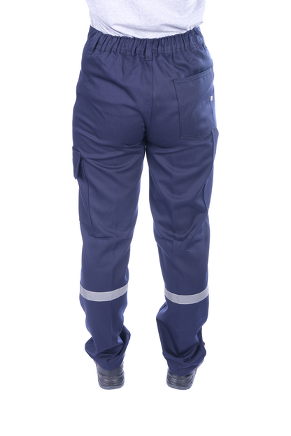 16/12 Gabardin Yazlık İşçi Pantolonu Tek Reflektörlü İş Pantolonu