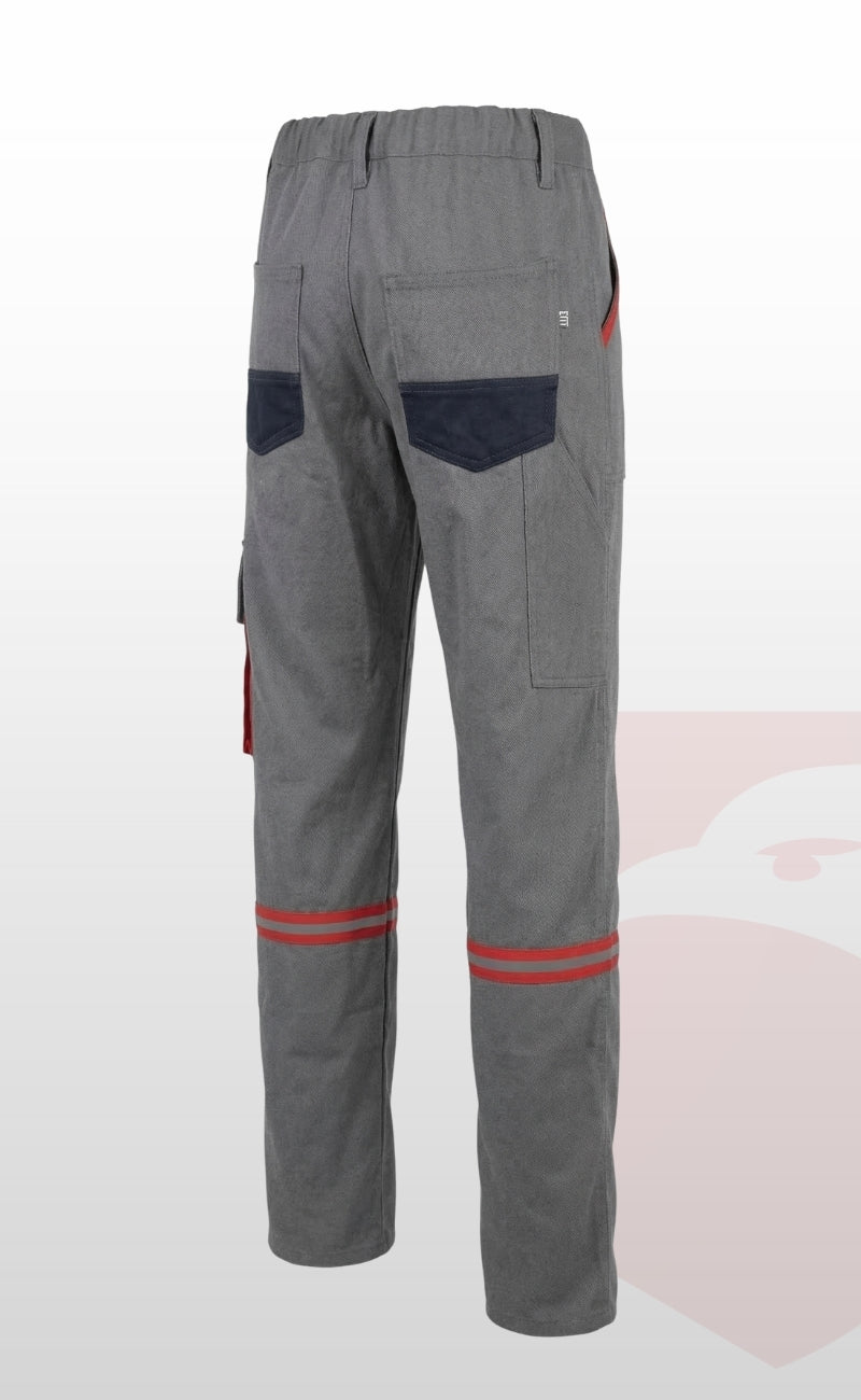 7/7 Gri Takviyeli Çok Cepli Kışlık İş Pantolonu – Dayanıklı, Konforlu ve Şık