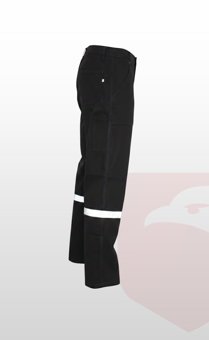 7/7 Gabardin Kışlık İşçi Pantolonu Tek Reflektörlü Kalın İş Pantolonu