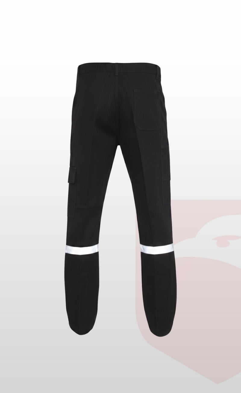 7/7 Gabardin Kışlık İşçi Pantolonu Tek Reflektörlü Kalın İş Pantolonu