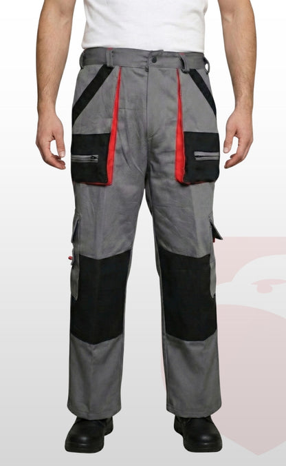 Pantolon 16/12 Avangard Gri – Çok Cepli Dayanıklı İş Pantolonu