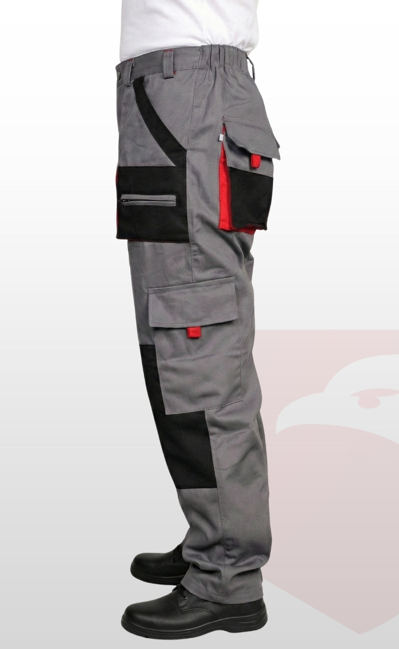 Pantolon 16/12 Avangard Gri – Çok Cepli Dayanıklı İş Pantolonu