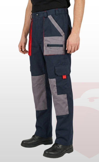 Pantolon 16/12 Avangard Lacivert – Çok Cepli Dayanıklı İş Pantolonu