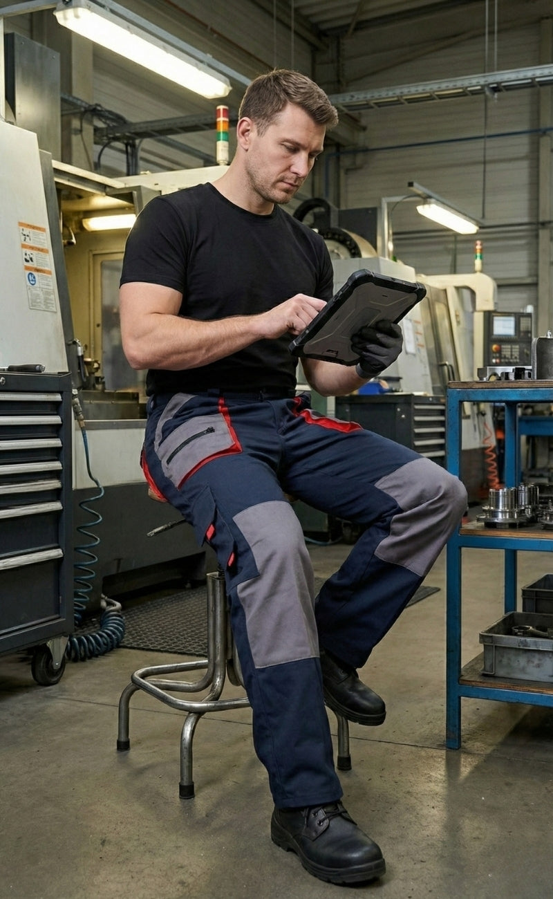 Pantolon 16/12 Avangard Lacivert – Çok Cepli Dayanıklı İş Pantolonu