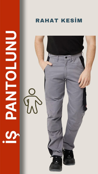 Selçuklu Plus Armadillo Allium Gri Pantolon - Dayanıklı, Şık ve Konforlu İş ve Outdoor Pantolon