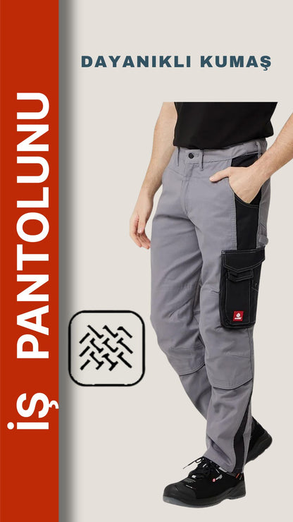 Selçuklu Plus Armadillo Allium Gri Pantolon - Dayanıklı, Şık ve Konforlu İş ve Outdoor Pantolon
