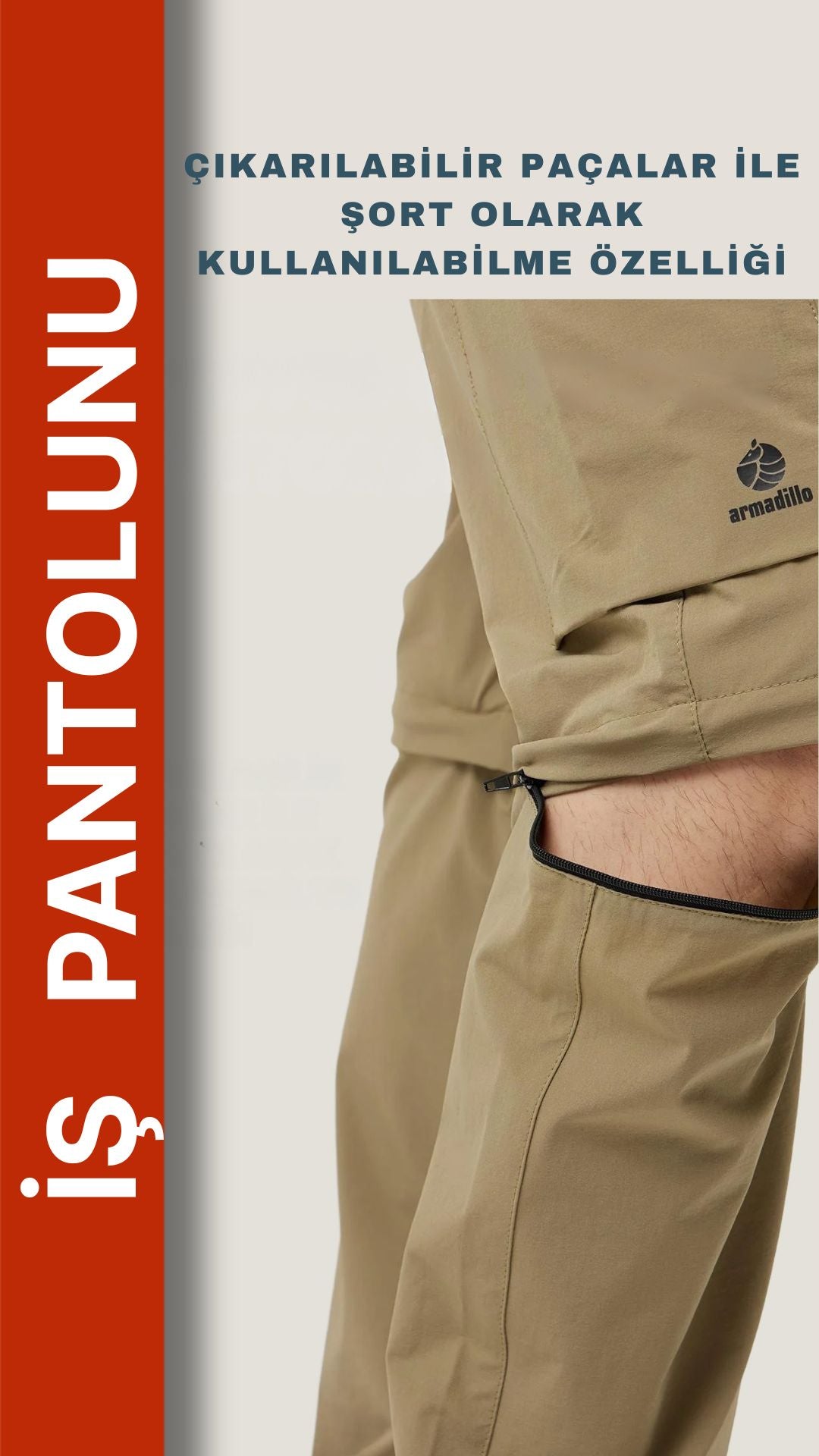 Selçuklu Plus Armadillo Erciyes Outdoor Kahverengi Pantolon – Su İtici, Nefes Alabilir ve Esnek Yapı