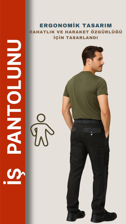 Selçuklu Plus Armadillo İnula İş Pantolonu Antrasit Gri – Şık ve Fonksiyonel İş Giyimi