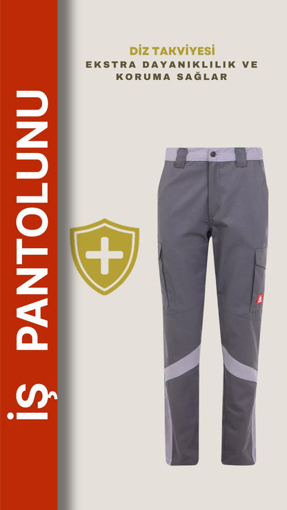 Selçuklu Plus Armadillo Pyrus İş Pantolonu – Ergonomik Kesim, Çok Cepli Dayanıklı Yapı