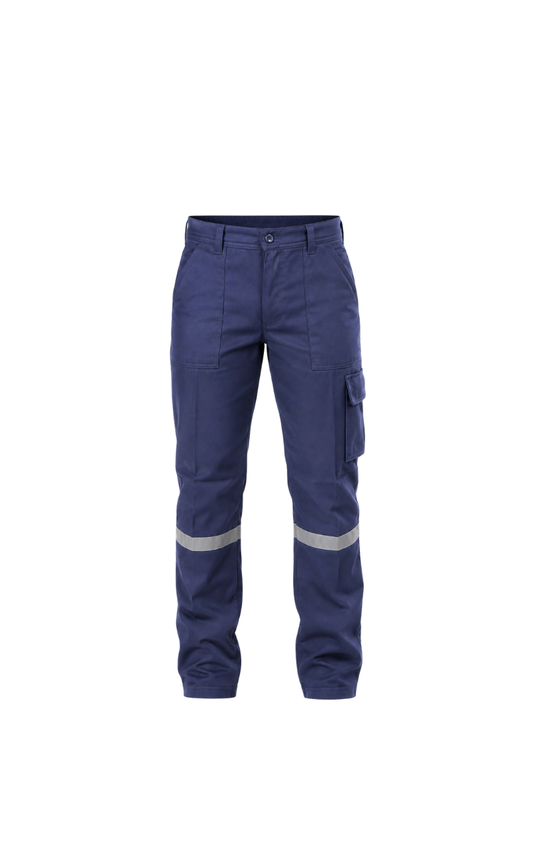 16/12 Gabardin Yazlık İşçi Pantolonu Tek Reflektörlü İş Pantolonu