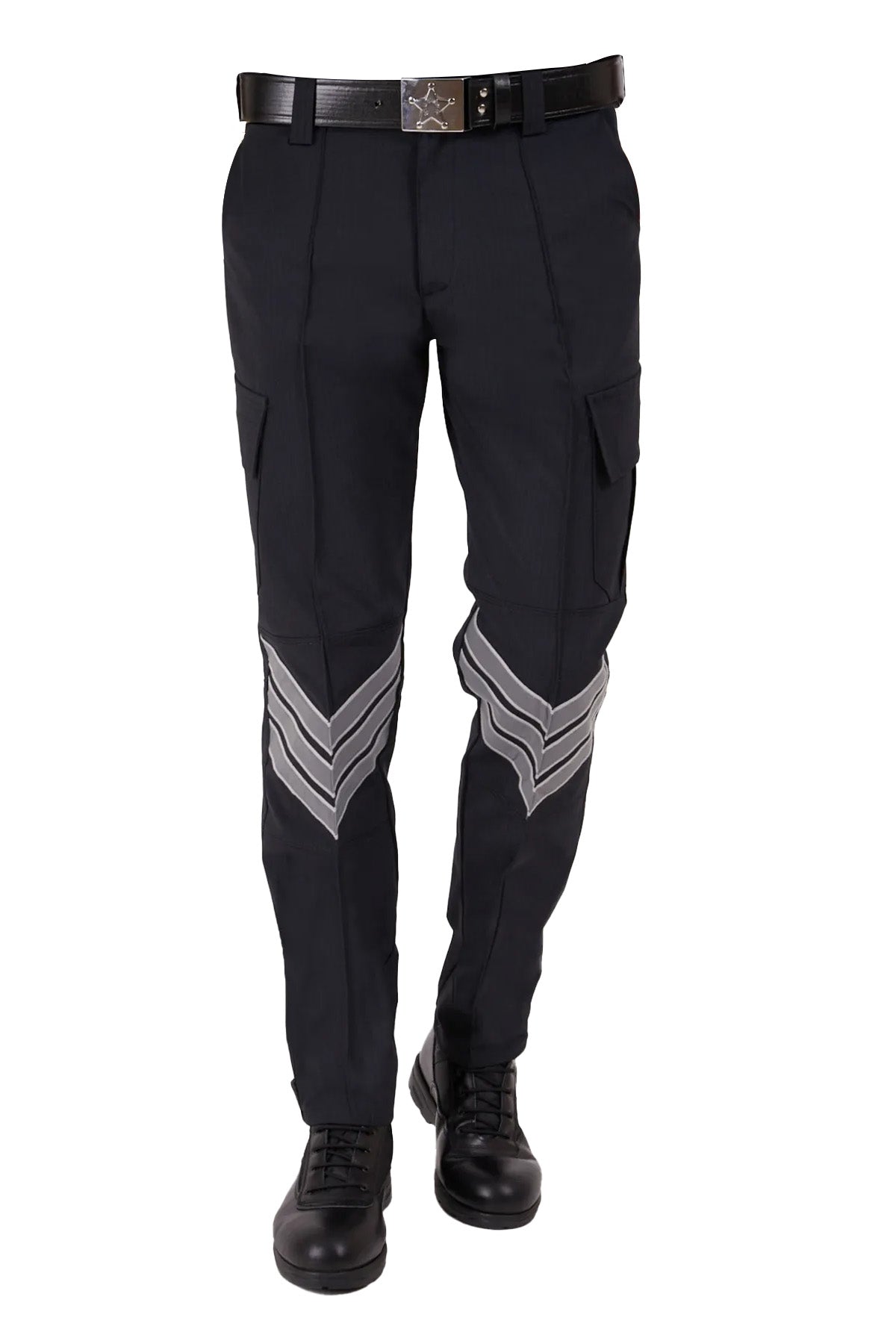 Selçuklu Plus Özel Güvenlik Siyah Pantolon Cepli Bel Kemerli Unisex Pantolon (Yeni Yönetmeliğe Uygun)