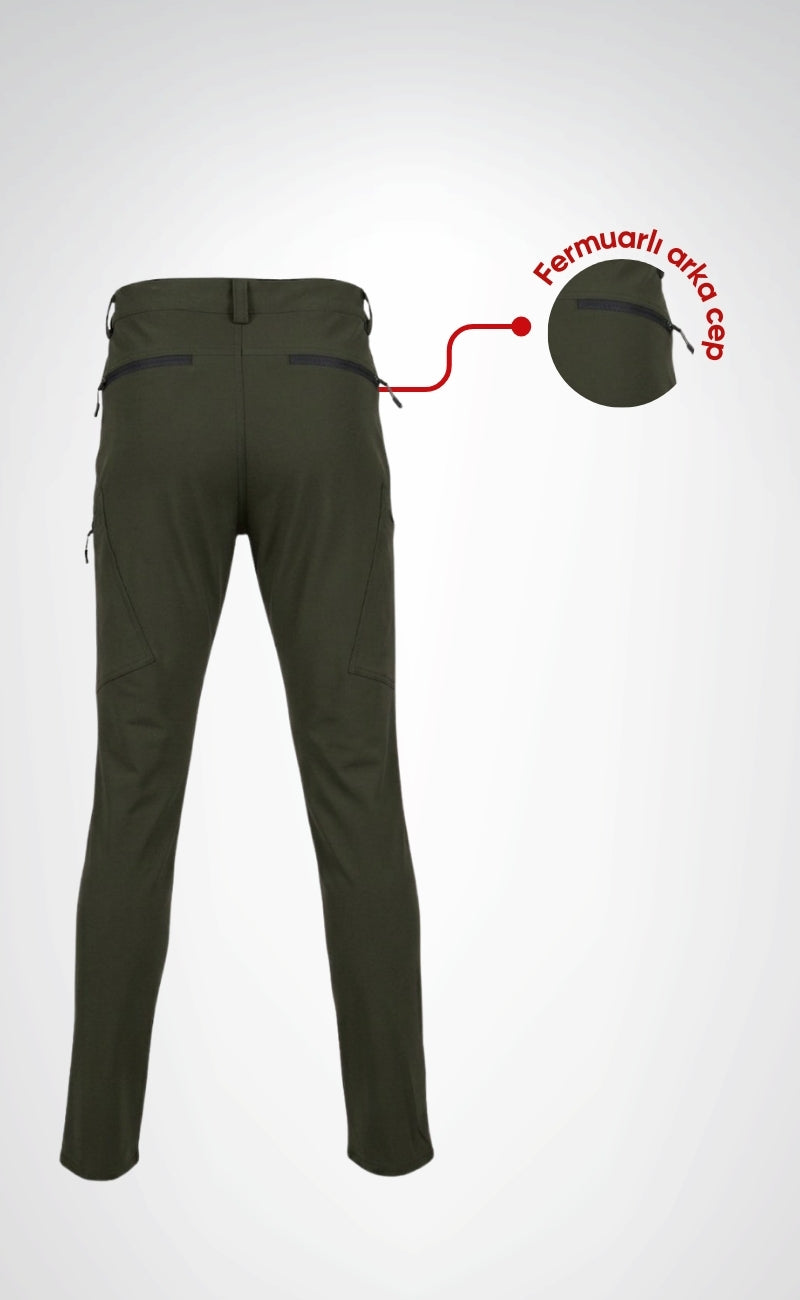Su İticili, Fermuar Cepli ve Rahat Kalıplı Outdoor Taktikal Pantolon